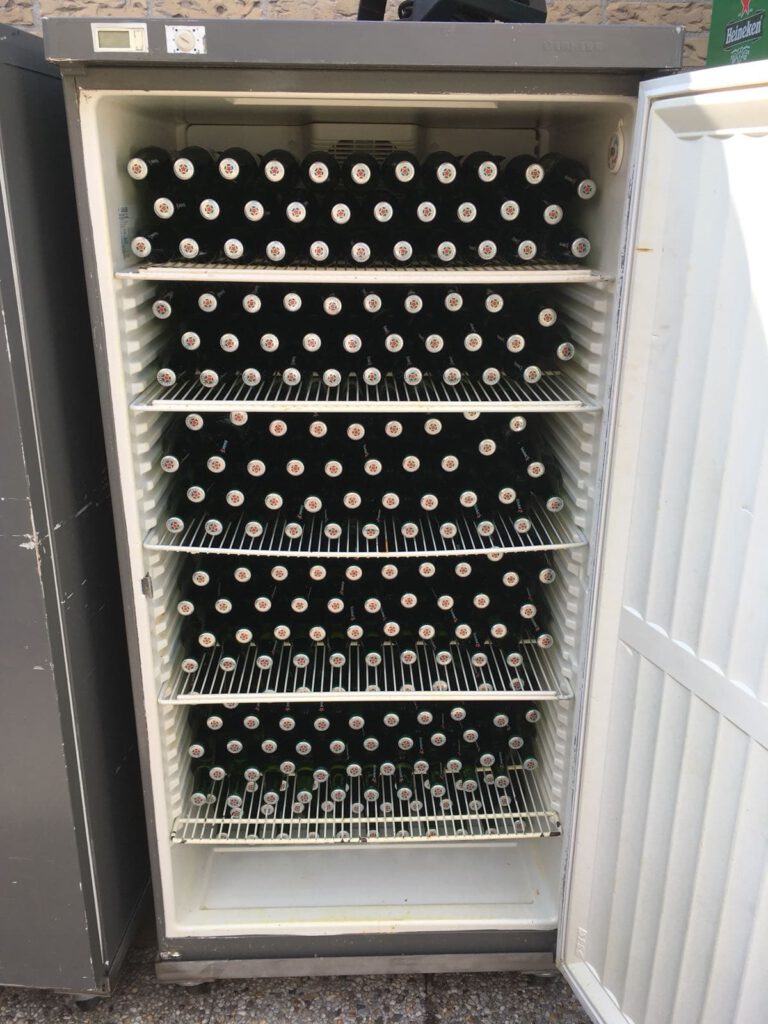Koelkast gevuld